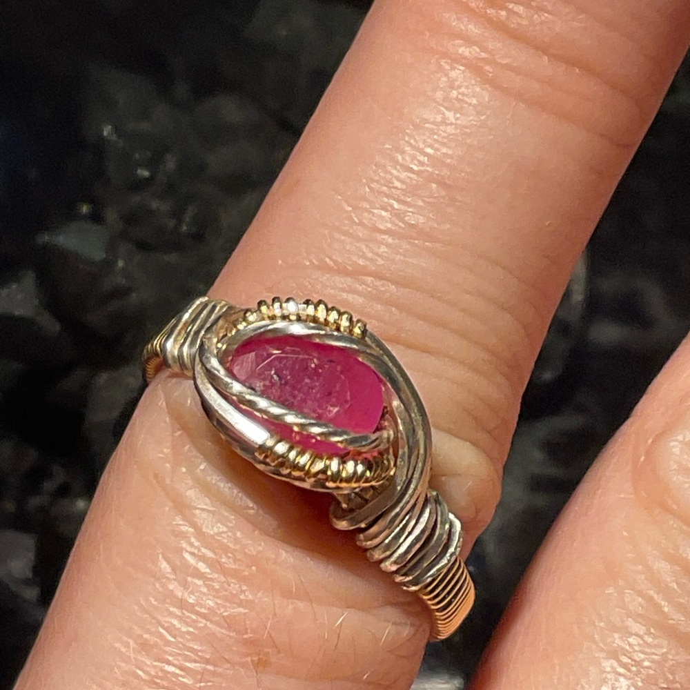 Ruby ring - Picture 6 of 7